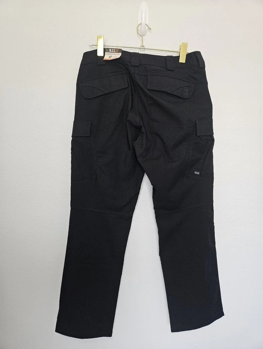 NWT 5.11 | Stryke Black Tactical Pant Straight Leg Cargo Multi Pocket Womens 10 - Picture 6 of 8